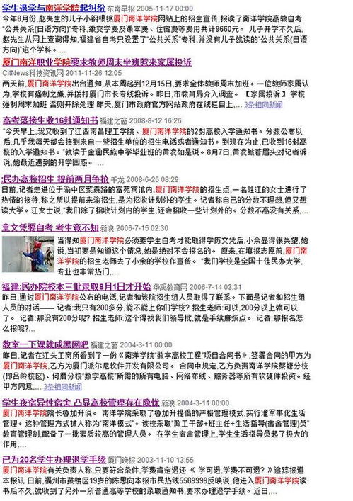 厦门南洋职业学院是民办的,还是公办的